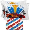 imageSunny Side Up Kids Sheet Set Includes Sheets and Pillow Cover  100 Microfiber Bedding and Room Decor Blue  Spiderman 3 Piece TwinMulti  Cars