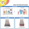 imageSunny Side Up Kids Sheet Set Includes Sheets and Pillow Cover  100 Microfiber Bedding and Room Decor Blue  Spiderman 3 Piece TwinMulti  Cocomelon