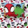 imageSunny Side Up Kids Sheet Set Includes Sheets and Pillow Cover  100 Microfiber Bedding and Room Decor Blue  Spiderman 3 Piece TwinMulti  Spidey  Friends