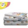 imageSunny Side Up Kids Sheet Set Includes Sheets and Pillow Cover  100 Microfiber Bedding and Room Decor Blue  Spiderman 3 Piece TwinWhite  Bluey