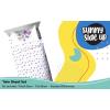 imageSunny Side Up Kids Sheet Set Includes Sheets and Pillow Cover  100 Microfiber Bedding and Room Decor Blue  Spiderman 3 Piece TwinWhite  Flutter