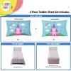 imageSunny Side Up Kids Sheet Set Includes Sheets and Pillow Cover  100 Microfiber Bedding and Room Decor Blue  Spiderman 3 Piece TwinWhite  Magic Castle