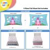 imageSunny Side Up Kids Sheet Set Includes Sheets and Pillow Cover  100 Microfiber Bedding and Room Decor Blue  Spiderman 3 Piece TwinWhite  Magic Castle