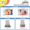 imageSunny Side Up Kids Sheet Set Includes Sheets and Pillow Cover  100 Microfiber Bedding and Room Decor Blue  Spiderman 3 Piece TwinWhite  Princess