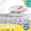 imageSunny Side Up Kids Sheet Set Includes Sheets and Pillow Cover  100 Microfiber Bedding and Room Decor Blue  Spiderman 3 Piece TwinWhite  Rainbow Unicorn