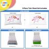 imageSunny Side Up Kids Sheet Set Includes Sheets and Pillow Cover  100 Microfiber Bedding and Room Decor Blue  Spiderman 3 Piece TwinWhite  Rainbow Unicorn