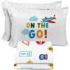 imageSunny Side Up Kids Sheet Set Includes Sheets and Pillow Cover  100 Microfiber Bedding and Room Decor Blue  Spiderman 3 Piece TwinWhite  on the Go