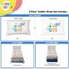 imageSunny Side Up Kids Sheet Set Includes Sheets and Pillow Cover  100 Microfiber Bedding and Room Decor Blue  Spiderman 3 Piece TwinWhite  on the Go