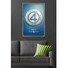 imageTrends International Marvel Fantastic Four First Steps  Button One Sheet Wall Poster 34L x 224W Premium Unframed VersionBarnwood Framed Version
