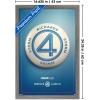 imageTrends International Marvel Fantastic Four First Steps  Button One Sheet Wall Poster 34L x 224W Premium Unframed VersionBarnwood Framed Version