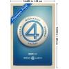 imageTrends International Marvel Fantastic Four First Steps  Button One Sheet Wall Poster 34L x 224W Premium Unframed VersionBlonde Framed Version
