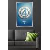 imageTrends International Marvel Fantastic Four First Steps  Button One Sheet Wall Poster 34L x 224W Premium Unframed VersionSilver Framed Version