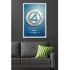 imageTrends International Marvel Fantastic Four First Steps  Button One Sheet Wall Poster 34L x 224W Premium Unframed VersionWhite Framed Version