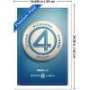 imageTrends International Marvel Fantastic Four First Steps  Button One Sheet Wall Poster 34L x 224W Premium Unframed VersionWhite Framed Version