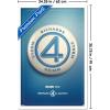 imageTrends International Marvel Fantastic Four First Steps  Button One Sheet Wall Poster 34L x 224W Premium Unframed VersionWhite Framed Version