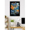 imageTrends International Marvel Fantastic Four First Steps 2025  Comic Panel Wall Poster 224L x 147W Premium Unframed VersionBlack Framed Version
