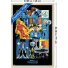 imageTrends International Marvel Fantastic Four First Steps 2025  Comic Panel Wall Poster 224L x 147W Premium Unframed VersionBlonde Framed Version