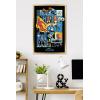 imageTrends International Marvel Fantastic Four First Steps 2025  Comic Panel Wall Poster 224L x 147W Premium Unframed VersionGold Framed Version