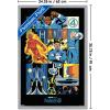 imageTrends International Marvel Fantastic Four First Steps 2025  Comic Panel Wall Poster 224L x 147W Premium Unframed VersionGray Framed Version