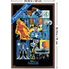 imageTrends International Marvel Fantastic Four First Steps 2025  Comic Panel Wall Poster 224L x 147W Premium Unframed VersionMahogany Framed Version