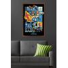 imageTrends International Marvel Fantastic Four First Steps 2025  Comic Panel Wall Poster 224L x 147W Premium Unframed VersionMahogany Framed Version