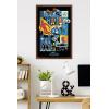 imageTrends International Marvel Fantastic Four First Steps 2025  Comic Panel Wall Poster 224L x 147W Premium Unframed VersionMahogany Framed Version