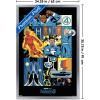 imageTrends International Marvel Fantastic Four First Steps 2025  Comic Panel Wall Poster 224L x 147W Premium Unframed VersionSilver Framed Version