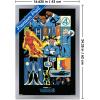 imageTrends International Marvel Fantastic Four First Steps 2025  Comic Panel Wall Poster 224L x 147W Premium Unframed VersionSilver Framed Version