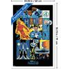 imageTrends International Marvel Fantastic Four First Steps 2025  Comic Panel Wall Poster 224L x 147W Premium Unframed VersionWhite Framed Version