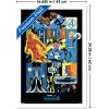 imageTrends International Marvel Fantastic Four First Steps 2025  Comic Panel Wall Poster 224L x 147W Premium Unframed VersionWhite Framed Version