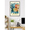 imageTrends International Marvel Fantastic Four First Steps 2025  F4 And HERBIE Wall Poster 34L x 224W Premium Unframed VersionBarnwood Framed Version