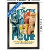 imageTrends International Marvel Fantastic Four First Steps 2025  F4 And HERBIE Wall Poster 34L x 224W Premium Unframed VersionBlack Framed Version