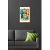 imageTrends International Marvel Fantastic Four First Steps 2025  F4 And HERBIE Wall Poster 34L x 224W Premium Unframed VersionMahogany Framed Version