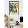 imageTrends International Marvel Fantastic Four First Steps 2025  F4 And HERBIE Wall Poster 34L x 224W Premium Unframed VersionMahogany Framed Version
