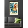 imageTrends International Marvel Fantastic Four First Steps 2025  F4 And HERBIE Wall Poster 34L x 224W Premium Unframed VersionPoster  Clip Bundle