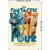 imageTrends International Marvel Fantastic Four First Steps 2025  F4 And HERBIE Wall Poster 34L x 224W Premium Unframed VersionPoster  Clip Bundle