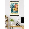 imageTrends International Marvel Fantastic Four First Steps 2025  F4 And HERBIE Wall Poster 34L x 224W Premium Unframed VersionPremium Poster  Clip Bundle