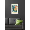 imageTrends International Marvel Fantastic Four First Steps 2025  F4 And HERBIE Wall Poster 34L x 224W Premium Unframed VersionWhite Framed Version