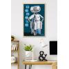 imageTrends International Marvel Fantastic Four First Steps 2025  HERBIE Wall Poster 224L x 147W Barnwood Framed VersionBlonde Framed Version