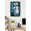 imageTrends International Marvel Fantastic Four First Steps 2025  HERBIE Wall Poster 224L x 147W Barnwood Framed VersionGold Framed Version