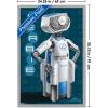 imageTrends International Marvel Fantastic Four First Steps 2025  HERBIE Wall Poster 224L x 147W Barnwood Framed VersionGray Framed Version