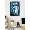 imageTrends International Marvel Fantastic Four First Steps 2025  HERBIE Wall Poster 224L x 147W Barnwood Framed VersionSilver Framed Version