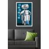 imageTrends International Marvel Fantastic Four First Steps 2025  HERBIE Wall Poster 224L x 147W Barnwood Framed VersionWhite Framed Version