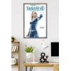 imageTrends International Marvel Fantastic Four First Steps 2025  Invisible Woman Feature Series Wall Poster 19L x 13W Premium Unframed VersionBarnwood Framed Version