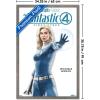 imageTrends International Marvel Fantastic Four First Steps 2025  Invisible Woman Feature Series Wall Poster 19L x 13W Premium Unframed VersionBarnwood Framed Version