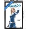 imageTrends International Marvel Fantastic Four First Steps 2025  Invisible Woman Feature Series Wall Poster 19L x 13W Premium Unframed VersionBlack Framed Version