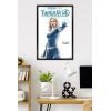 imageTrends International Marvel Fantastic Four First Steps 2025  Invisible Woman Feature Series Wall Poster 19L x 13W Premium Unframed VersionBlack Framed Version