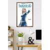 imageTrends International Marvel Fantastic Four First Steps 2025  Invisible Woman Feature Series Wall Poster 19L x 13W Premium Unframed VersionBronze Framed Version