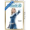 imageTrends International Marvel Fantastic Four First Steps 2025  Invisible Woman Feature Series Wall Poster 19L x 13W Premium Unframed VersionGold Framed Version