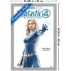 imageTrends International Marvel Fantastic Four First Steps 2025  Invisible Woman Feature Series Wall Poster 19L x 13W Premium Unframed VersionGray Framed Version